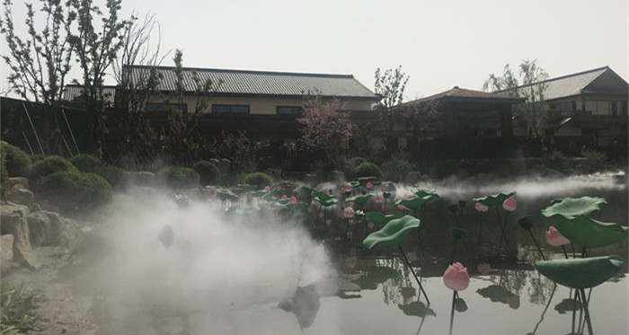 西安旅游小镇景观喷雾系统