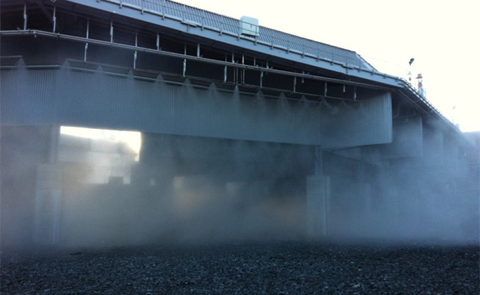 煤厂喷�雾降尘系统