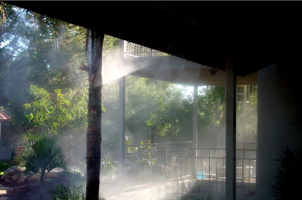 度假山庄ㄨ喷雾降温系统